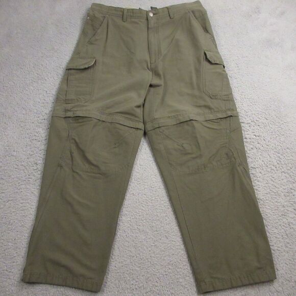 REI Mens Convertible Hiking Cargo Pants size 36 x‎ 30 Zip Off Shorts Switchback - Picture 1 of 10